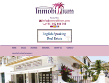 Tablet Screenshot of inmobillium.com